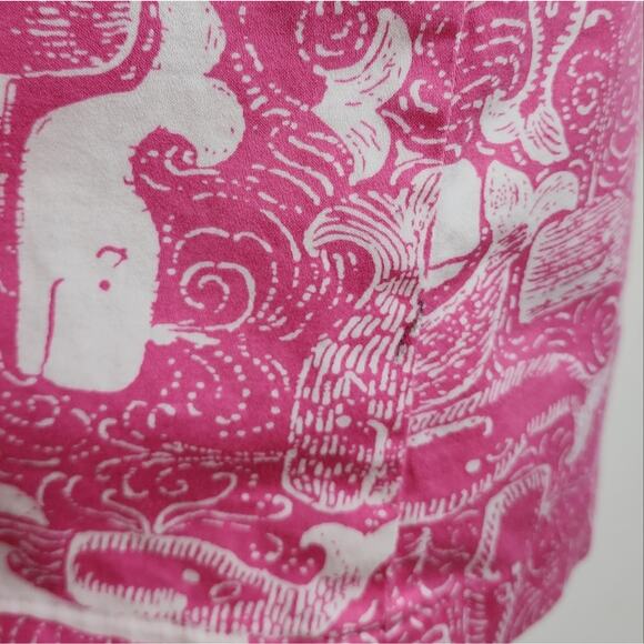 Key West Pink Whale Dress Size 4 - Picture 12 of 12